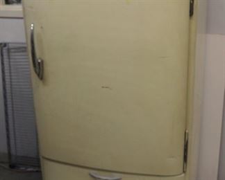 Vintage General Electric Refrigerator - 59" x 31" x 28"