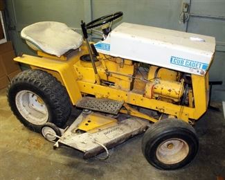 International Cub Cadet Gas Powered Riding Lawn Mower, Model 125, 36" Deck
