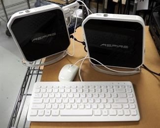 Acer Aspire R1600 Mini PC With Windows XP, Qty 2; Includes Keyboard And Mouse