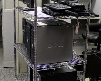 Nexel Stainless Steel Rolling Storage Rack With 4 Adjustable Shelves - 70" x 36" x 24"