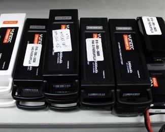 Yuneec Power 3 Lithium Polymer Batteries, 5400mAh, Qty 9; Yunb 3S 2800, Qty 2; And Yuneec Power 6 Lithium Polymer Battery, Qty 1