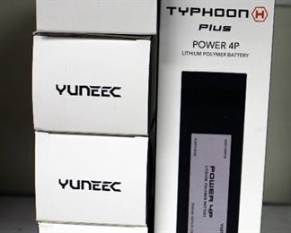 Yuneec Typhoon H Plus Power 4P Lithium Polymer Batteries, New In Box, Qty 5
