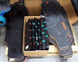 Yuneec E-GO Battery Powered Skateboard Parts And Components Including Boards, Wheels, Battery Packs, And More