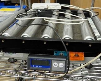 Mettler Toledo Digital Shipping Scale With Roller Platform, Last Inspected March 2014