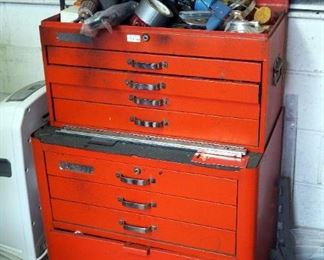 7 Drawer Rolling Tool Chest, Including Contents