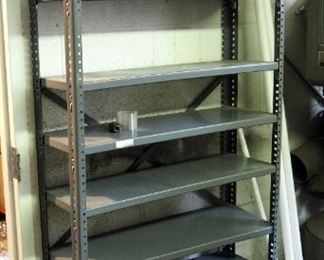 Metal Storage Rack With Adjustable Shelves - 75" x 36" x 12"