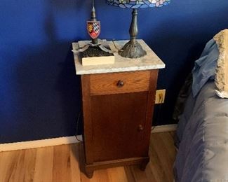 Victorian Marble Topped Side Table