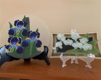 Peggy Kate Glass Plates