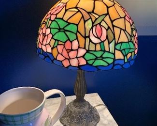 Tiffany Style Stain Glass Lamp