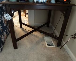 Ethan Allen Chippendale side table