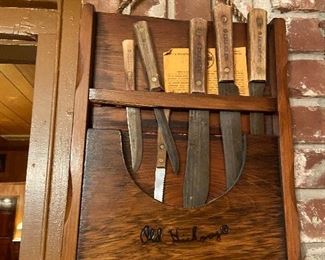 Old Hickory knives 
$40