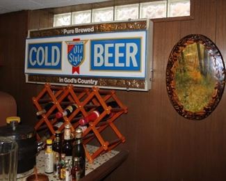 Vintage Old Style Beer sign