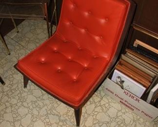 Vintage Carter Bros. NC scoop chair