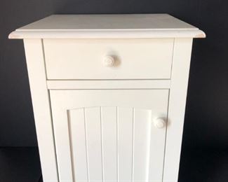 white nightstand