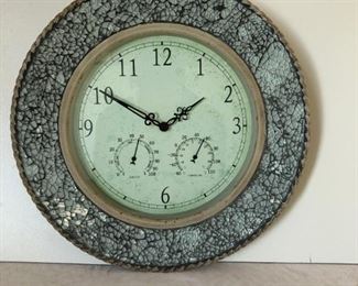 mosaic clock - WORKS!