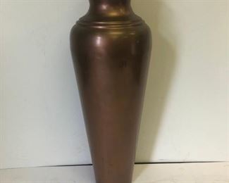 tall copper vase