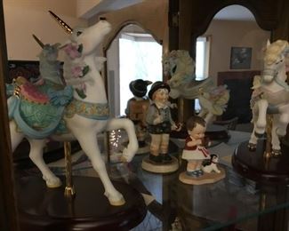 Lenox  The Carousel Unicorn and The Carousel Horse