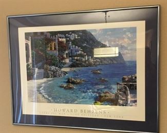 Howard Behrens print - Capri Del Mar
