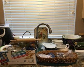 Utensils and misc. kitchen items.