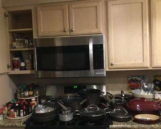 More Pots and Pans, Spices and Seasonings.