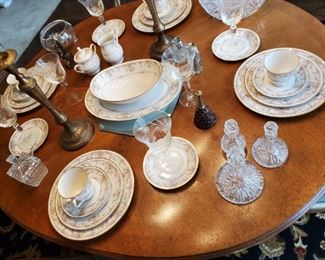 TOP OF DINING TABLE