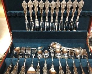 Towle Stainless Silver Serving for 12