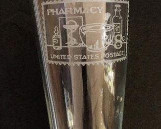 Pharmacy beer glass