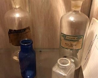 More pharmacy bottles