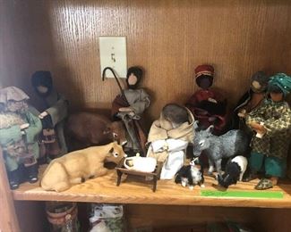 Nativity Set from Winterthur Switzerland Purchased in 1999