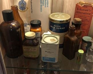 Pharmacy collectible   bottles