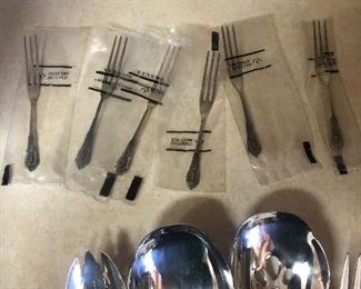 Pieces of the Sterling Silver new in wrapers