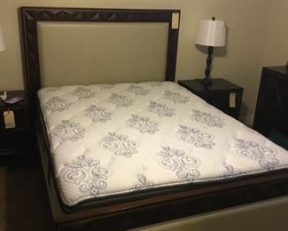 Queen bed with mattress