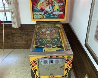 Monte Carlo pinball machine that does not work but is repairable.  Make an offer.