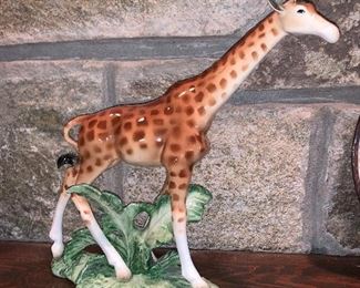 Ceramic12" giraffe in great condition. $50  