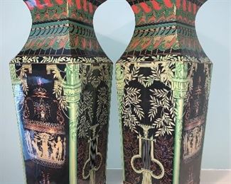 Pair of decorative vases 17" - Price $150