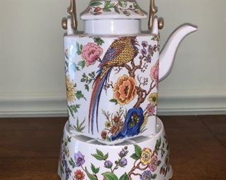 Kaiser porcelain teapot on stand - Price $50