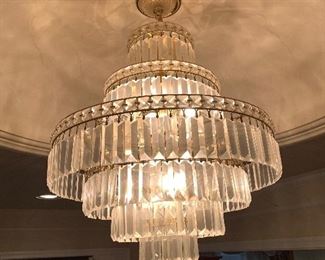 Crystal chandelier - $450