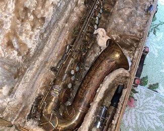 Musical instrument saxophone $75