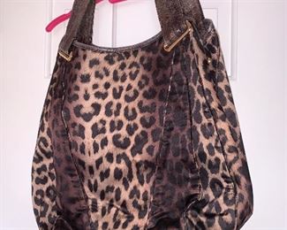 Kooba leopard print handbag in good condition $75