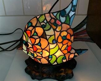 Fish lamp $30