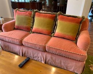 Matching Richman Design sofa in great condition.  Dimensions 85"l x 34" x 44"  Price $1500