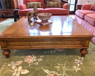 Alfonso Marina coffee table in great condition.  Dimensions 55"square x 16.5"h  Price  $1200