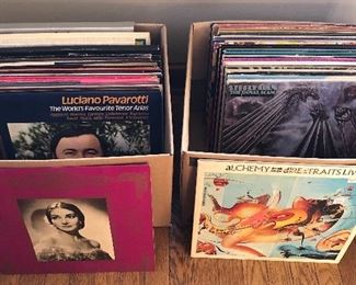 2 boxes of records - 99% classical & opera. $1 each with a few marked higher.
