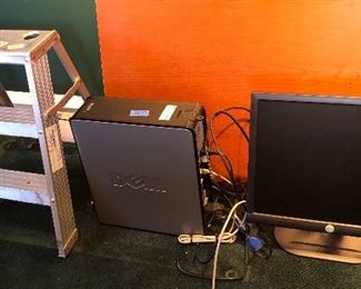Dell 19” monitor (EP193FPp) $20, Computer “brain” & step ladder are SOLD.