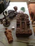 Antique objects - collected over many years.