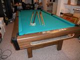 Pool table, billiards and cues. Make an offer!