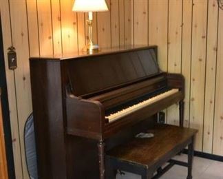 PLL #25 Everett Upright Piano $300 Measures 57" Wide x 24" Deep x 57" High
