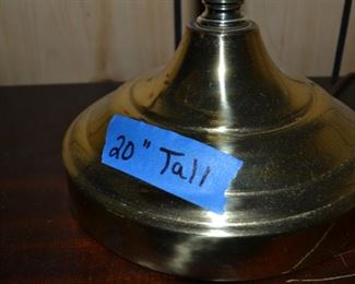 PLL #26 Brass Adjustable Lamp 20" Tall $30