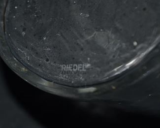 PLL #47 Vintage Mid 20thC Riedel Austria Embossed Grapes Glass Pitcher @ $25