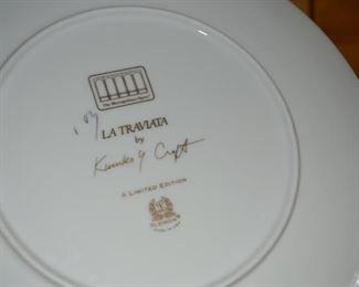 PLL #55 Lenox "La Traviata" Plate @ $15